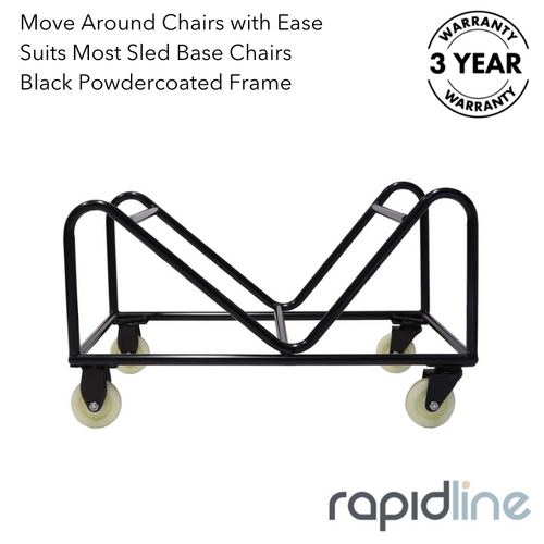 Z Chair Stacking Trolley