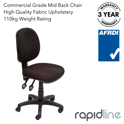 EC070BM Operator Chair Black