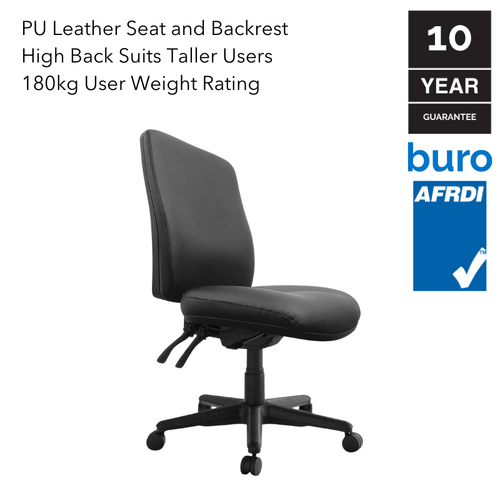 Buro Roma High Back Chair - Dillon PU