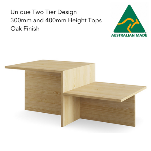 Zeev Coffee Table - Oak Finish